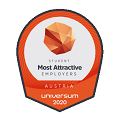Universum 2020 Auszeichnung für 'Most attractive Employers' in Österreich