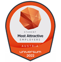 Universum 2022 Auszeichnung für \'Most attractive Employers\' in Österreich